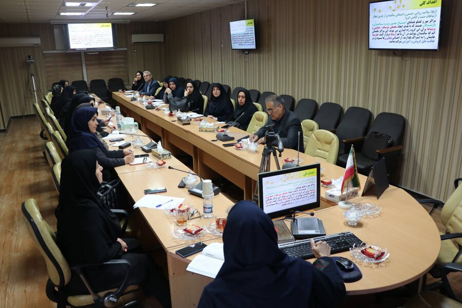 نشست کمیته های تخصصی سالمندان استان