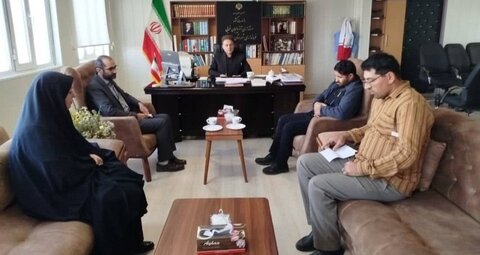 سرپرست جدید اداره بهزیستی شهرستان چالدران با فرماندار این شهرستان دیدار کرد