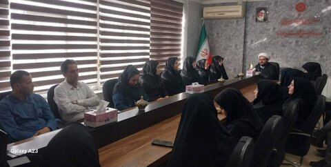 مراسم سوگواری ایام فاطمیه در بهزیستی شهرستان سلماس برگزار شد