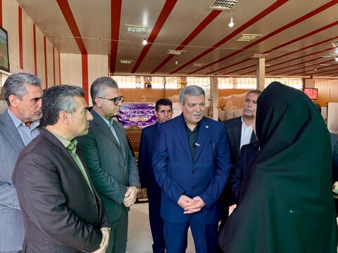 گزارش تصویری | بازدید معاون وزیر از سرای سالمندان