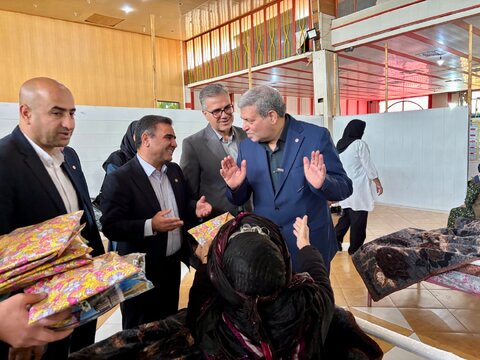 گزارش تصویری | بازدید معاون وزیر از سرای سالمندان