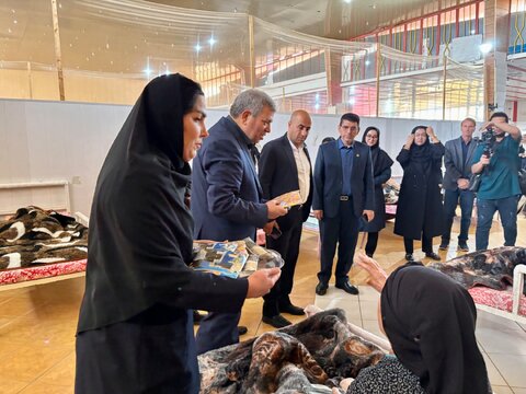 گزارش تصویری | بازدید معاون وزیر از سرای سالمندان