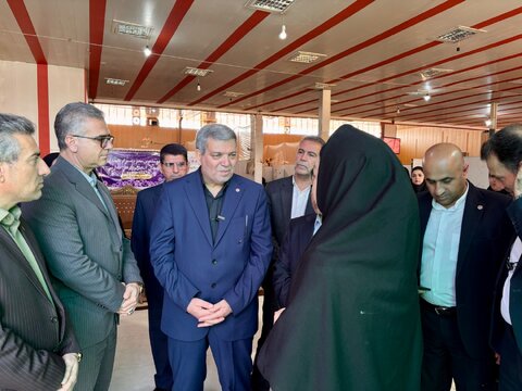 گزارش تصویری | بازدید معاون وزیر از سرای سالمندان