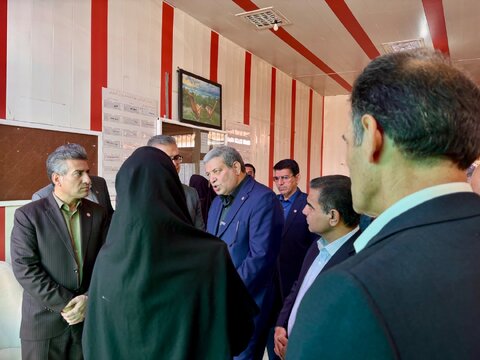 گزارش تصویری | بازدید معاون وزیر از سرای سالمندان