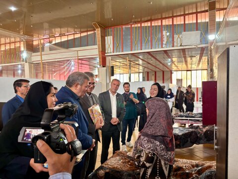 گزارش تصویری | بازدید معاون وزیر از سرای سالمندان