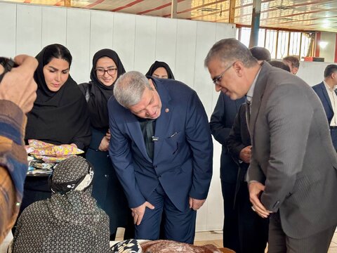 گزارش تصویری | بازدید معاون وزیر از سرای سالمندان
