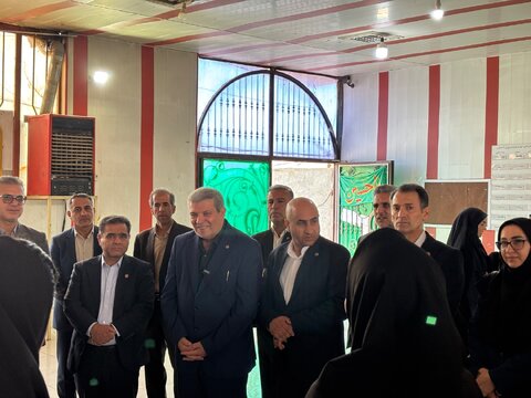 گزارش تصویری | بازدید معاون وزیر از سرای سالمندان