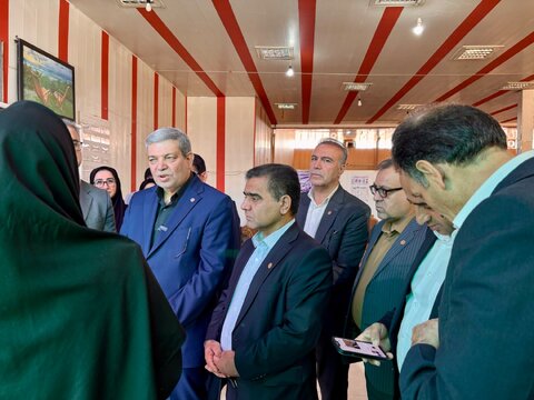 گزارش تصویری | بازدید معاون وزیر از سرای سالمندان