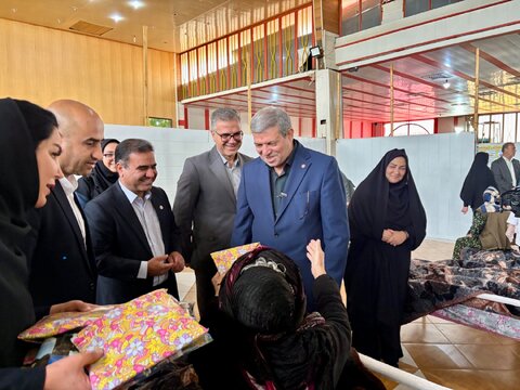 گزارش تصویری | بازدید معاون وزیر از سرای سالمندان