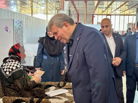 گزارش تصویری | بازدید معاون وزیر از سرای سالمندان