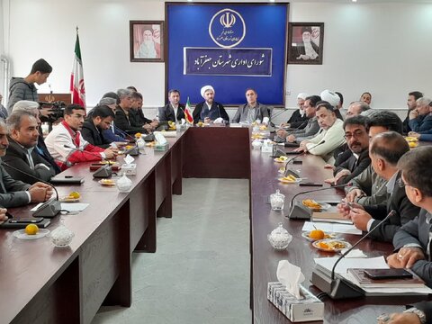 گزارش تصویری/ تشکیل شورای اداری جعفرآباد با حضور حجه الاسلام مظفری معاون قوه قضائیه