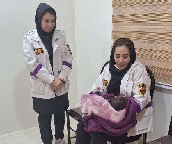 ساماندهی نوزاد بدسرپرست توسط اورژانس اجتماعی شهرستان میاندوآب