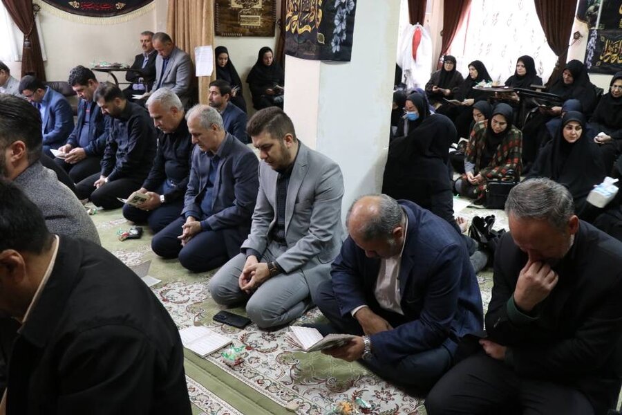 عطر یاد فاطمی در بهزیستی آذربایجانغربی پیچید