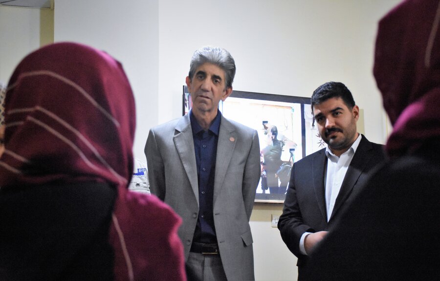 بازدید مدیرکل بهزیستی از مرکز اورژانس اجتماعی کرمانشاه