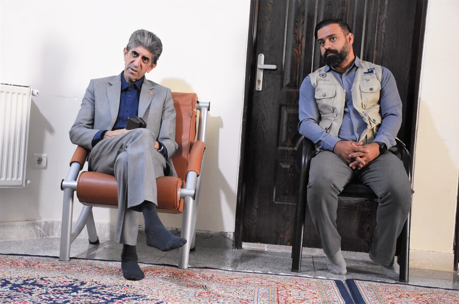 بازدید مدیرکل بهزیستی از مرکز اورژانس اجتماعی کرمانشاه