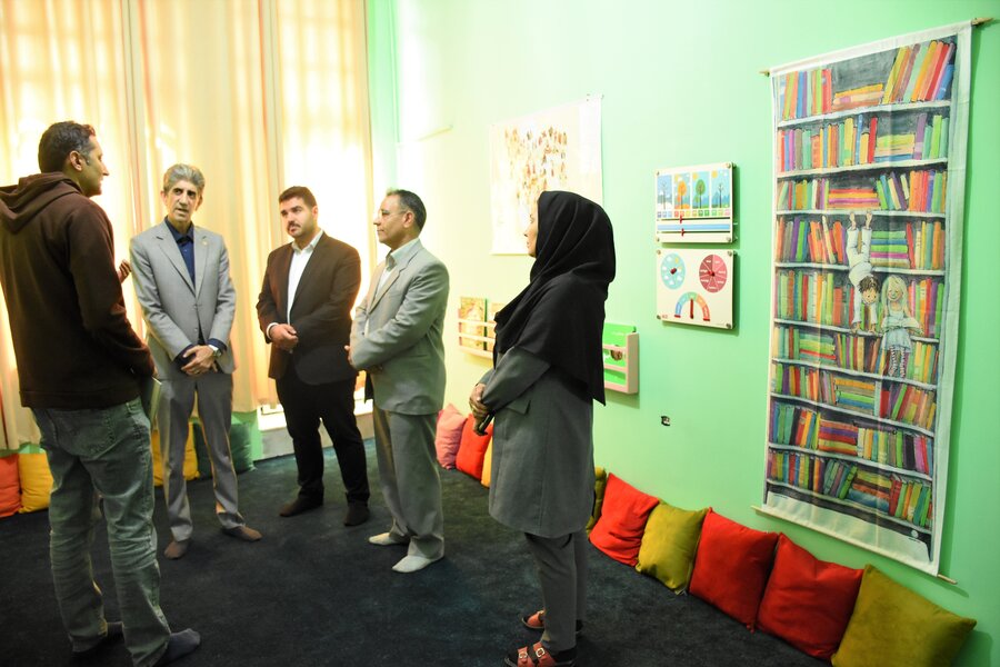 بازدید مدیرکل از مرکز میلاد شقایق‌ها