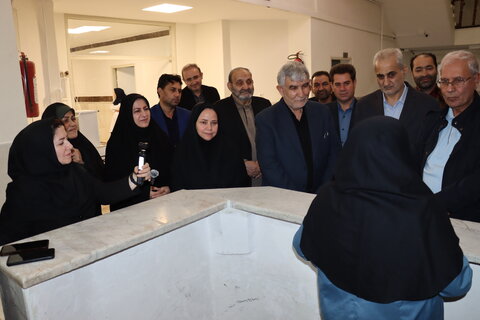 گزارش تصویری|بازدید دستیار اجتماعی رییس جمهور از مرکز نگهداری و توانبخشی معلولین حضرت ابوالفضل (ع) اردبیل