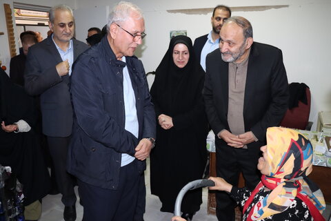 گزارش تصویری|بازدید دستیار اجتماعی رییس جمهور از مرکز نگهداری و توانبخشی معلولین حضرت ابوالفضل (ع) اردبیل