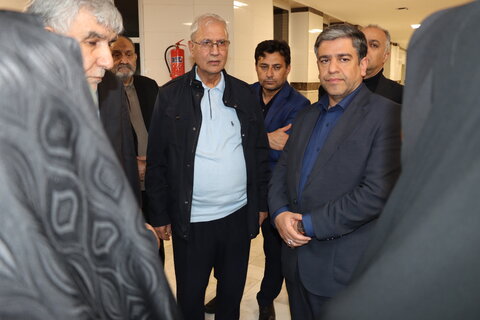 گزارش تصویری|بازدید دستیار اجتماعی رییس جمهور از مرکز نگهداری و توانبخشی معلولین حضرت ابوالفضل (ع) اردبیل