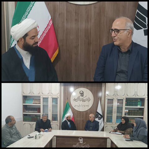 دیدار مدیرکل بهزیستی خراسان جنوبی با امام جمعه شهرستان درمیان