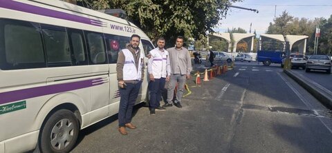 شهرتهران | حضور کارشناسان اورژانس اجتماعی مرکز شهید نواب صفوی در نماز جمعه تهران برای آگاهی‌سازی شهروندان