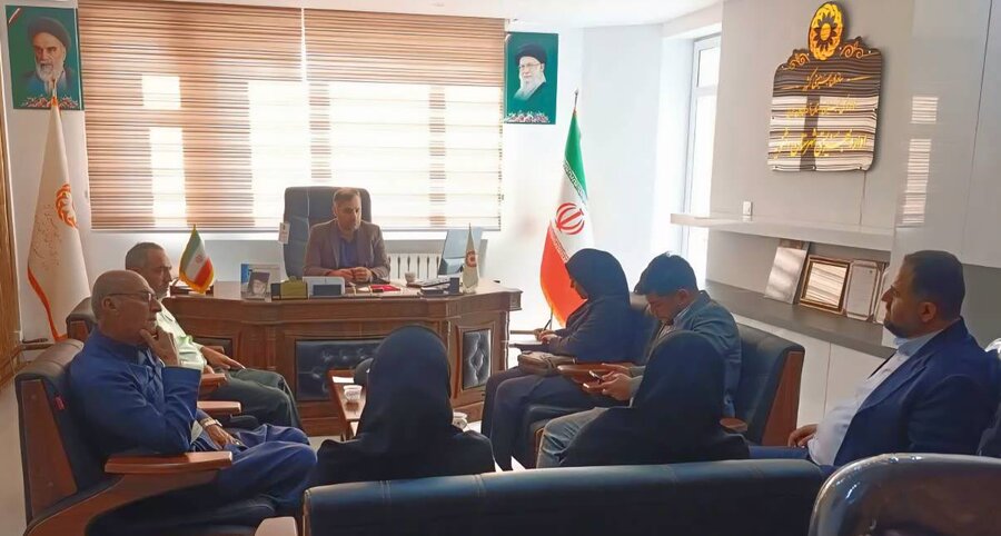 برگزاری جلسه هماهنگی و هم افزایی تشکیل کارگروه های سالمندان