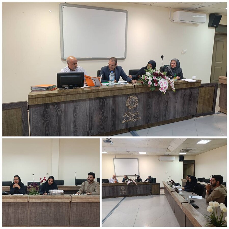 برگزاری کمیته توانبخشی اداره پذیرش و هماهنگی گروههای هدف بهزیستی استان 