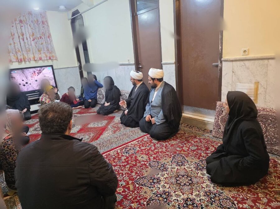 فیروزکوه | بازدید رییس عقیدتی‑سیاسی نیروی انتظامی  از مرکز توانبخشی دختران نیلوفر