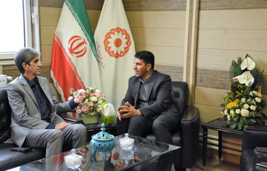 نشست با مدیرکل جدید بهزیستی استان کرمانشاه