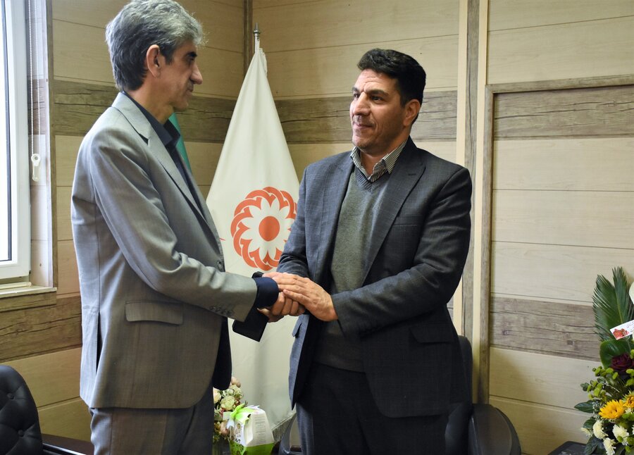 نشست با مدیرکل جدید بهزیستی استان کرمانشاه