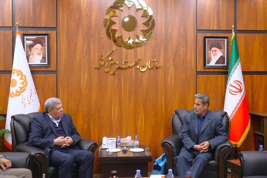 دیدار آقای هادیان پور نماینده شازند با رئیس سازمان بهزیستی کشور