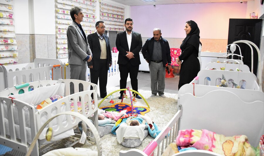 بازدید مدیرکل بهزیستی از شیرخوارگاه معتضدی