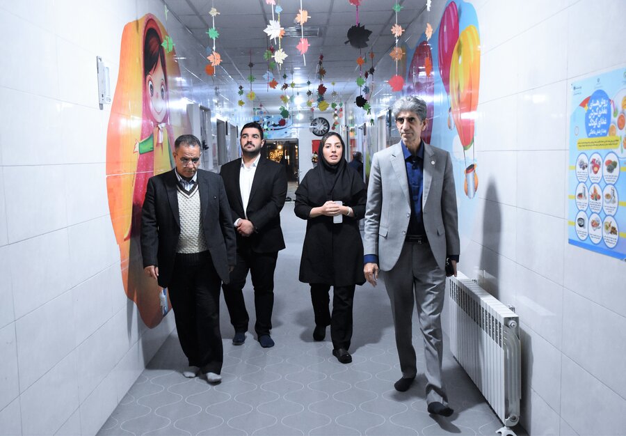 بازدید مدیرکل بهزیستی از شیرخوارگاه معتضدی