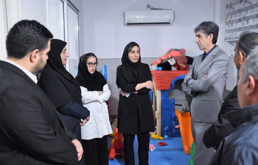 بازدید مدیرکل بهزیستی از شیرخوارگاه معتضدی
