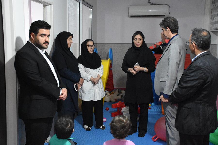 بازدید مدیرکل بهزیستی از شیرخوارگاه معتضدی
