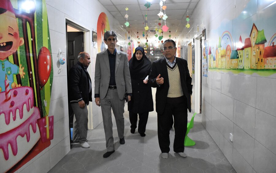 بازدید مدیرکل بهزیستی از شیرخوارگاه معتضدی
