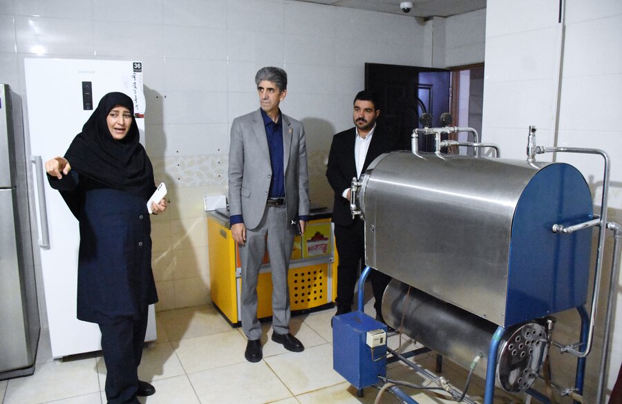 بازدید مدیرکل بهزیستی از شیرخوارگاه معتضدی