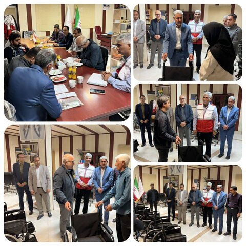 مبلغ ١۵٠ میلیون به درمان جامعه هدف بهزیستی  از سوی هلال احمر شهرستان طبس