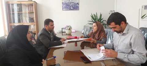 نمین| برگزاری کمیته توانبخشی در اداره بهزیستی شهرستان نمین