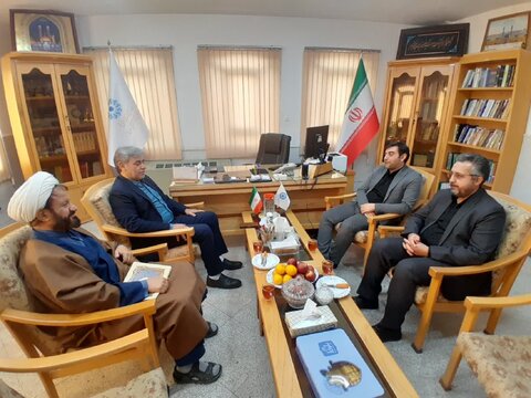 گزارش تصویری/ دیدار مدیران کل بهزیستی و کتابخانه های عمومی استان قم