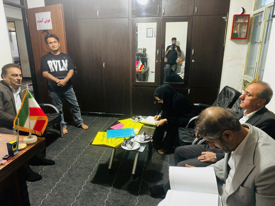 بازدید سرپرست بهزیستی کهگیلویه و بویراحمد از مرکز صیانت یاسوج به مناسبت گرامیداشت هفته مبارزه با اعتیاد