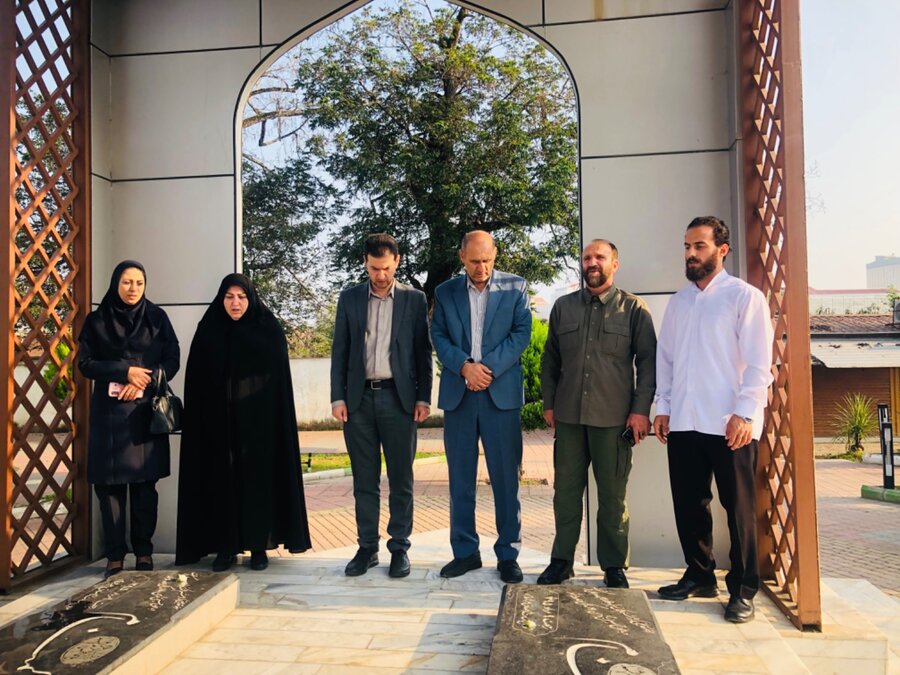 دیدار با خانواده  شهدا