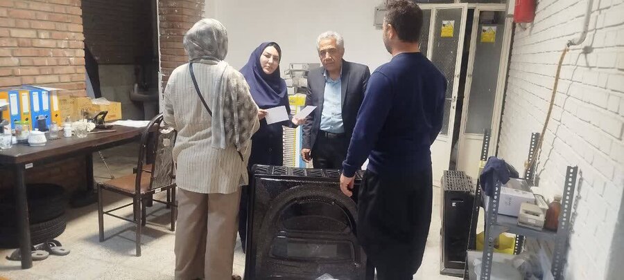 شهریار | توزیع پنج عدد بخاری گازی میان مددجویان مراکز مثبت‌زندگی
