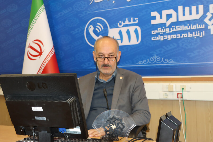 پاسخگویی بی‌واسطه مدیر کل بهزیستی استان مرکزی به تماس‌های مردمی در سامانه ۱۱۱ استانداری مرکزی