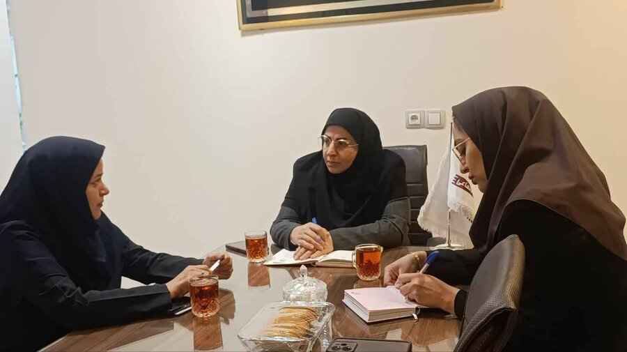 برگزاری نشست همکاری با جهاد دانشگاهی درجهت تقویت مباحث پژوهشی و اجتماعی در مجتمع حمایتی الزهرا(س)