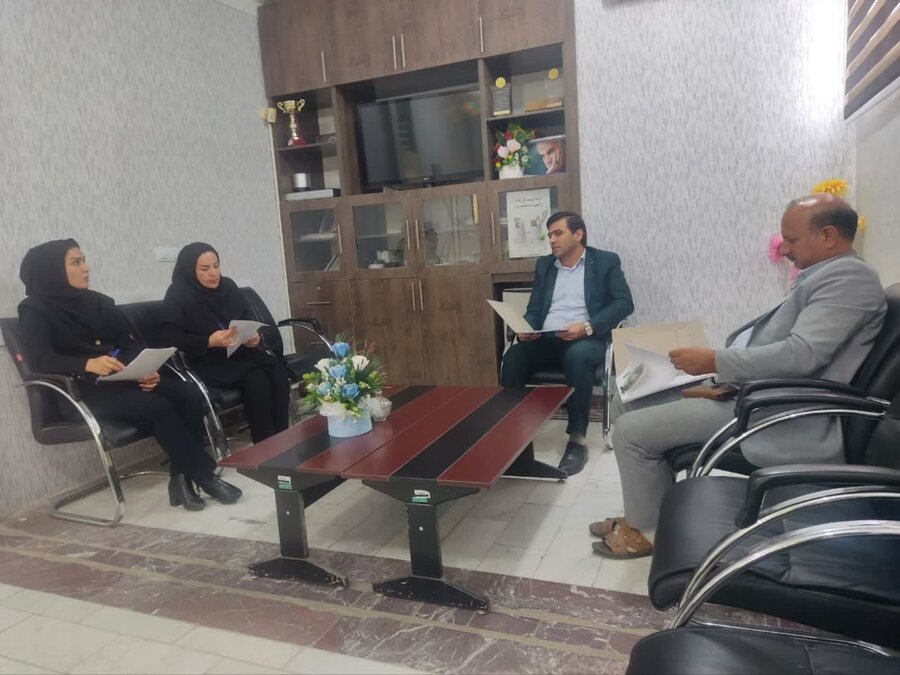 بیله سوار| نشست کمیته تقسیم اعتبارات آبان‌ ماه دفتر توانمندسازی برگزار شد