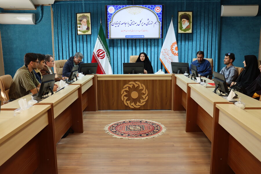 نشست هم‌اندیشی مدیرکل بهزیستی اردبیل با جامعه نابینایان برگزار شد