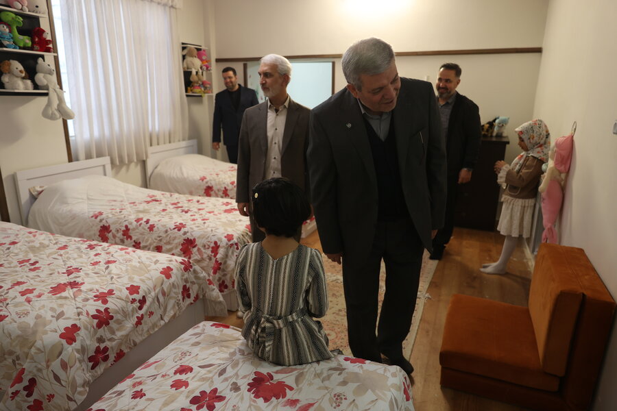 بازدید رئیس سازمان بهزیستی کشور از مرکز سلما