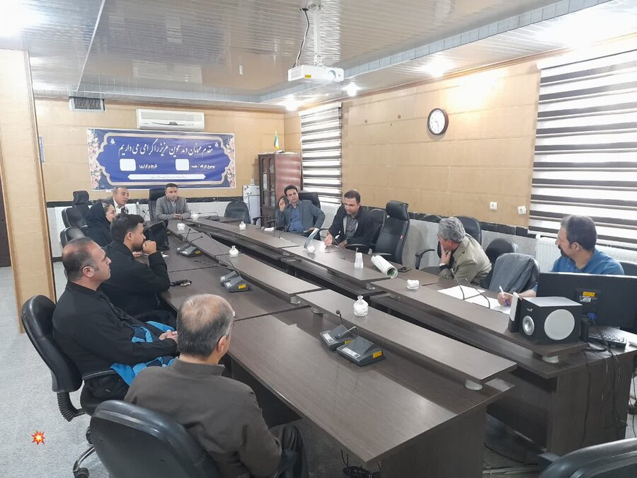 اولین جلسه شرکای ناظر برنامه HIV در مریوان برگزار شد