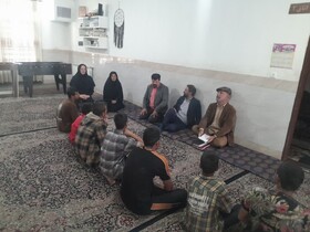 بازدید مسئول دفترارزیابی عملکرد،پاسخگویی به شکایات و بازرسی  بهزیستی استان کرمان از مراکز تحت نظارت شهرستان زرند